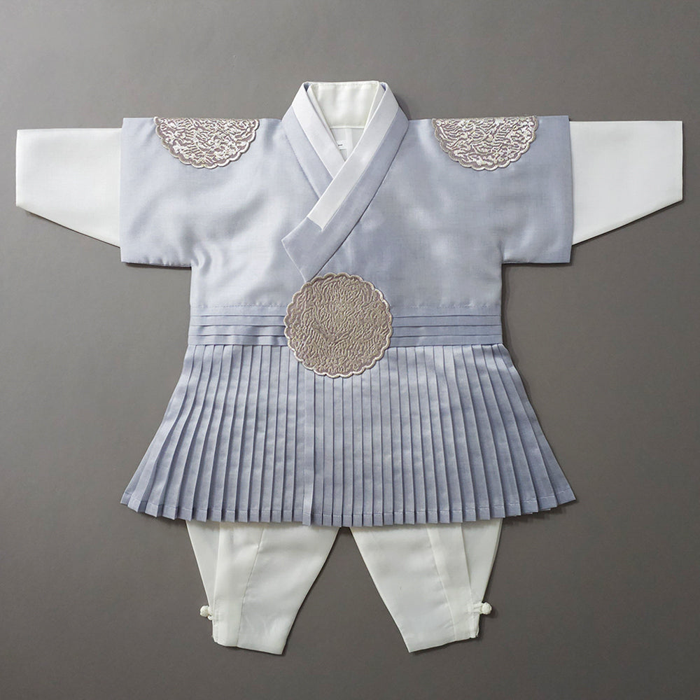 Sungkoon Pleated Pink Boy Hanbok (100D-10YR)