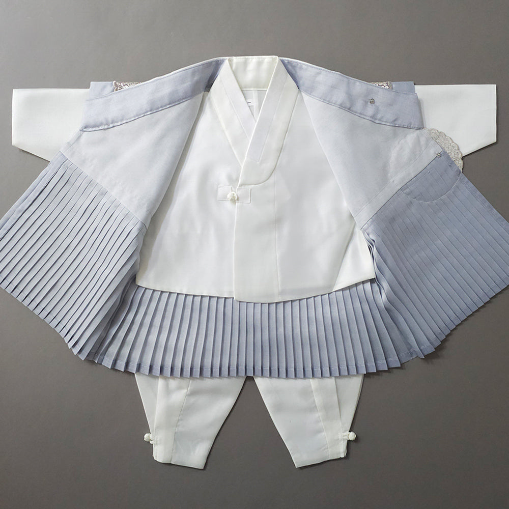 Sungkoon Pleated Pink Boy Hanbok (100D-10YR)