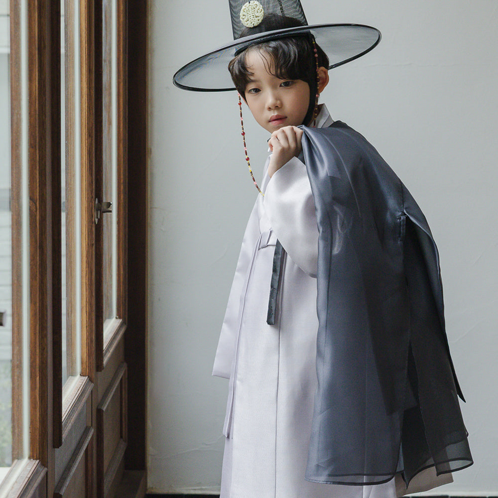 Gunyun Gray Dopo Boy Hanbok (4-10YR)