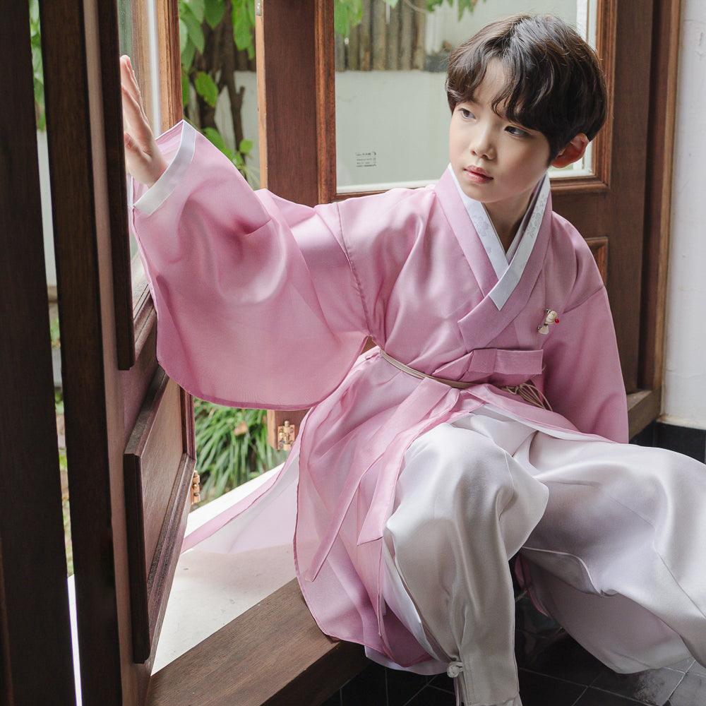 Gunyun Pink Dopo Boy Hanbok (4-10YR)