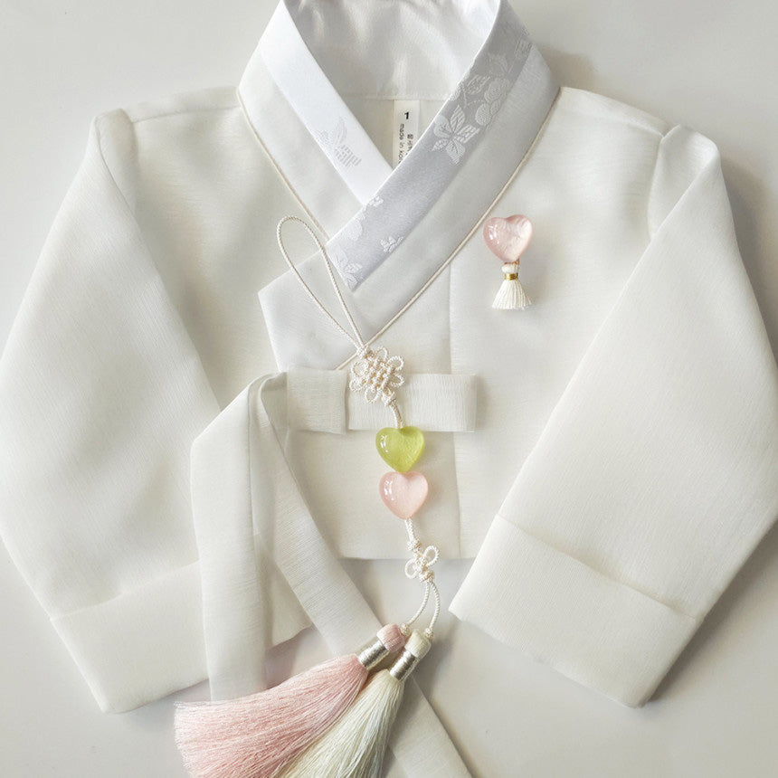 Double Heart Tassel Norigae