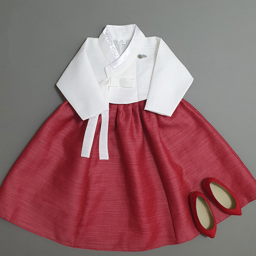 Gumiho Red Girl Hanbok (100D-8YR)