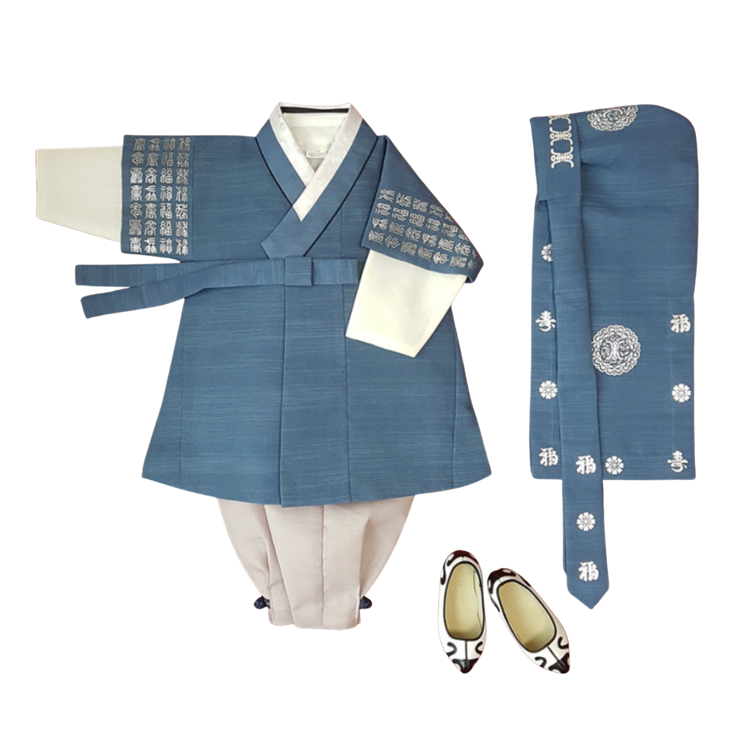 [Size 100] Blue Indong Boy Hanbok