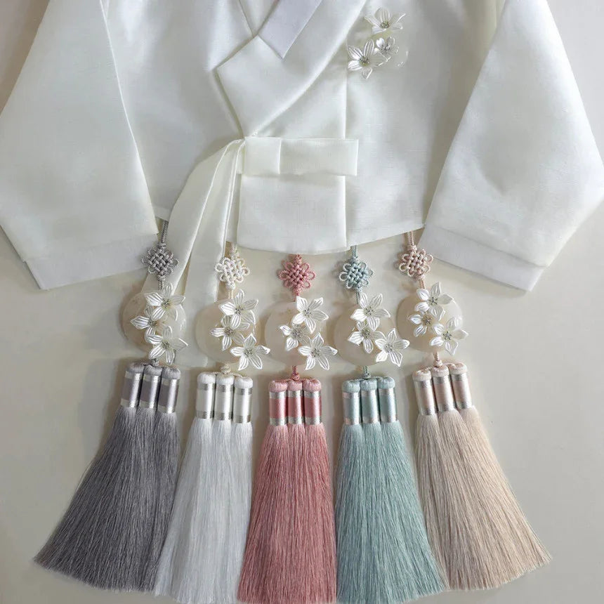 Trio Floral Tassel Norigae