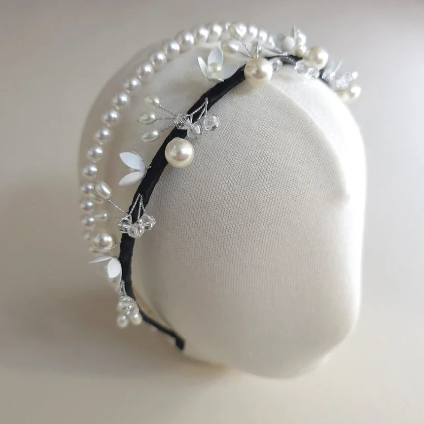 Classic Pearl Headband - Native Korean