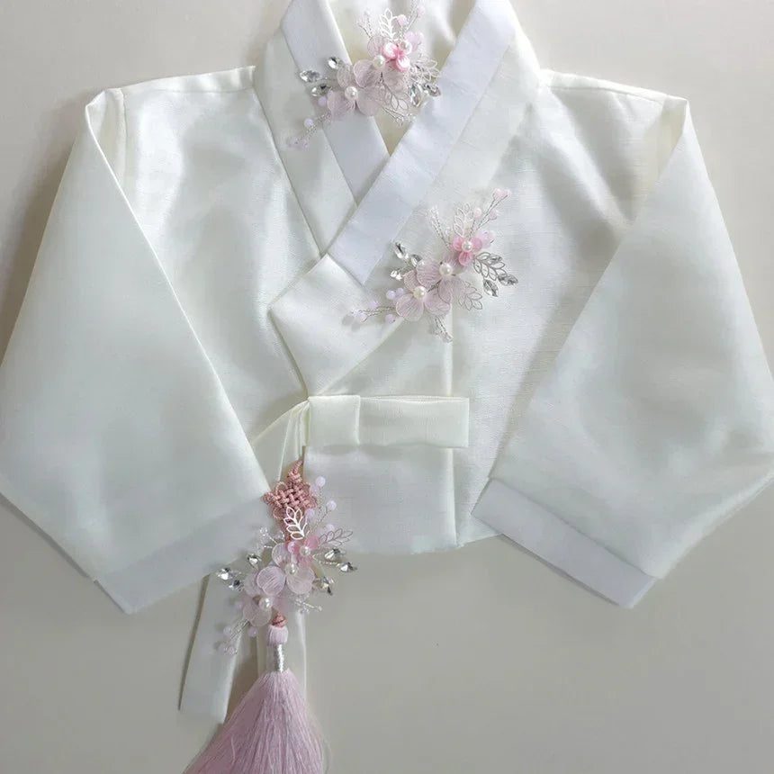 Liv Floral Crystal Hairpin