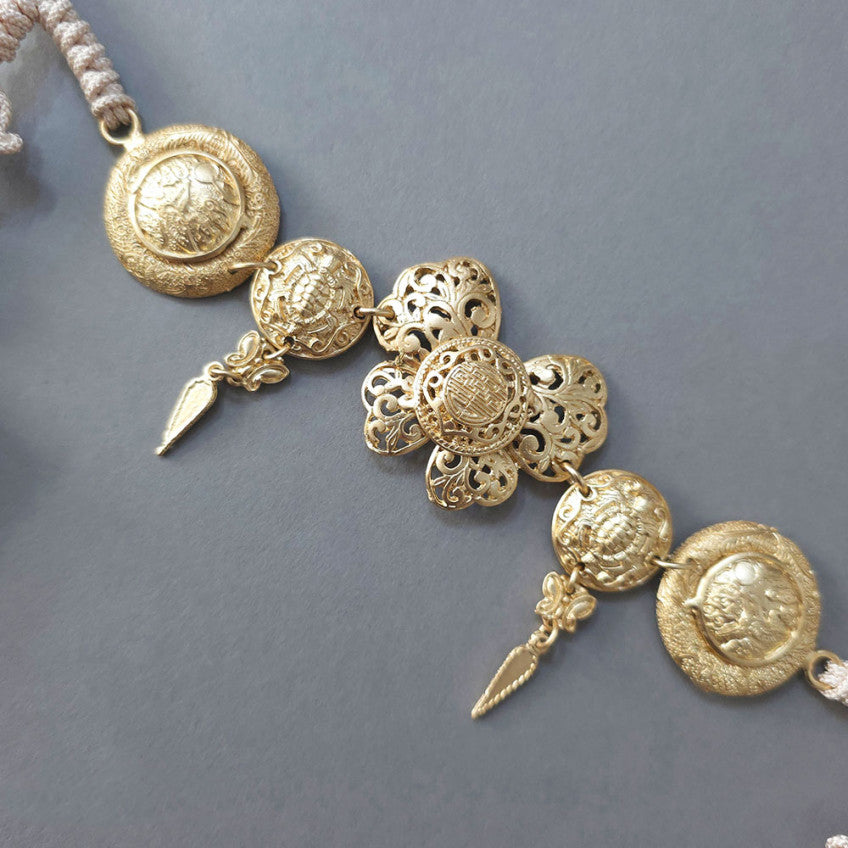Gold Medal Tassel Belt