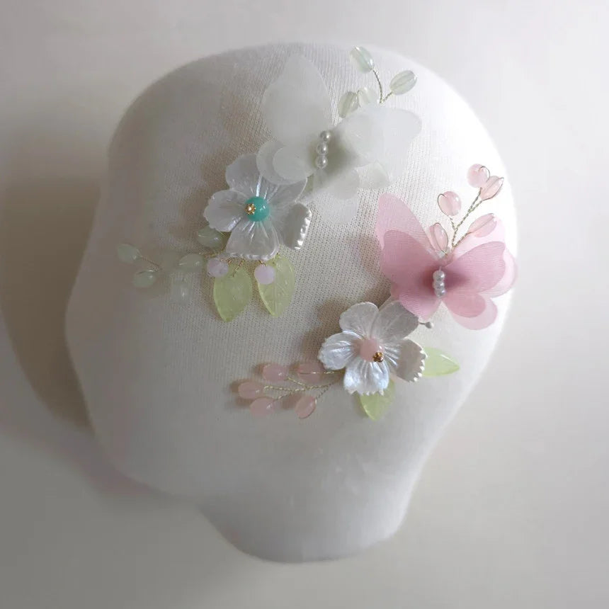 Butterfly & Mother of Pearl Hairpin