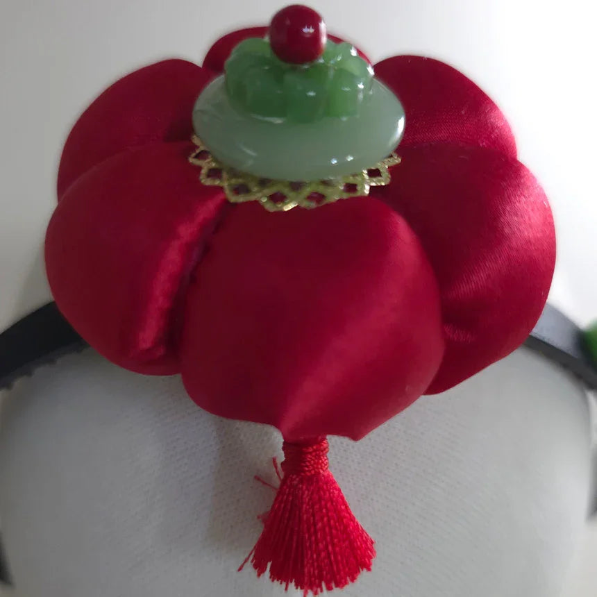 Mooi Vivid Pumpkin Headband - Native Korean