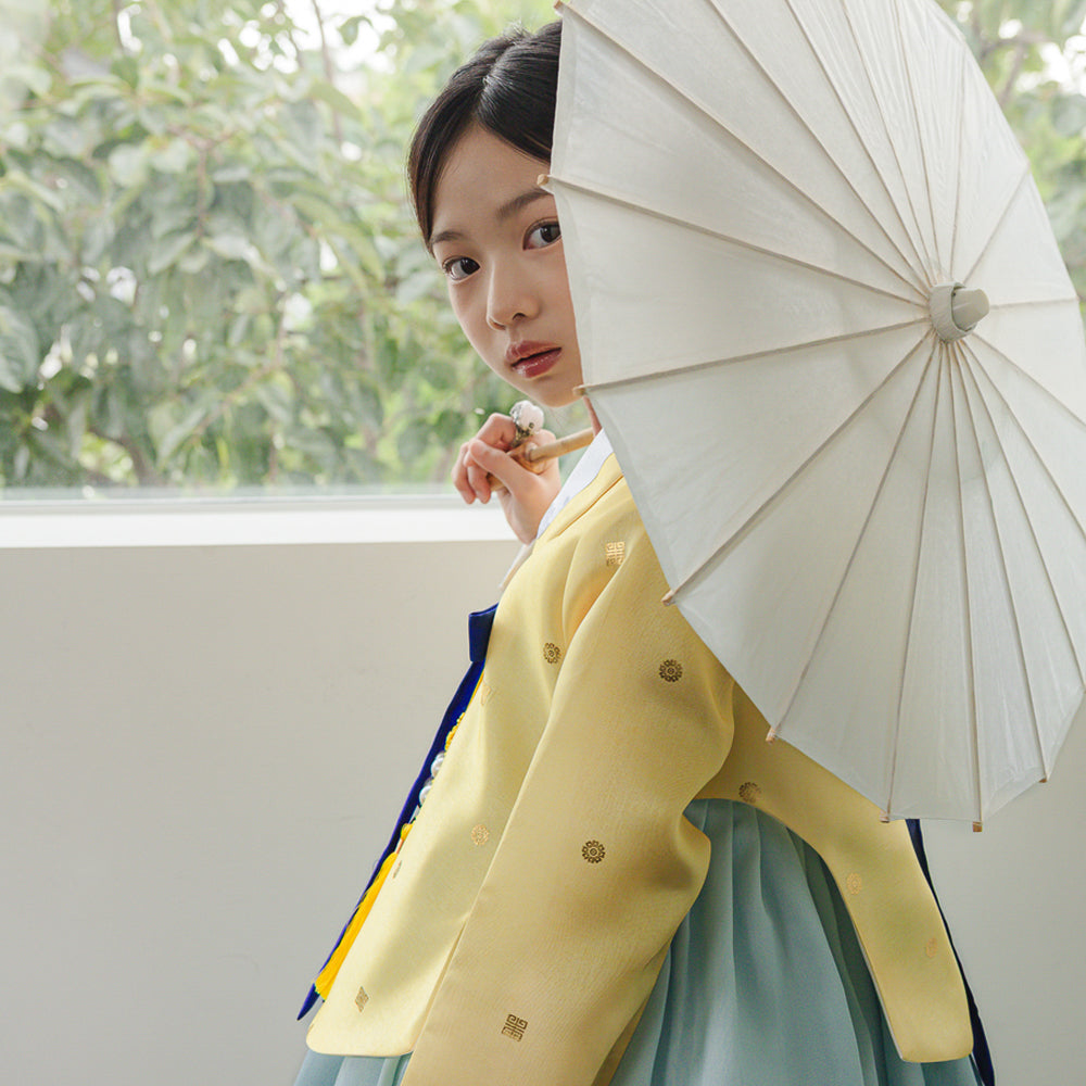 Ian Yellow Sky Girl Hanbok (1-12YR)