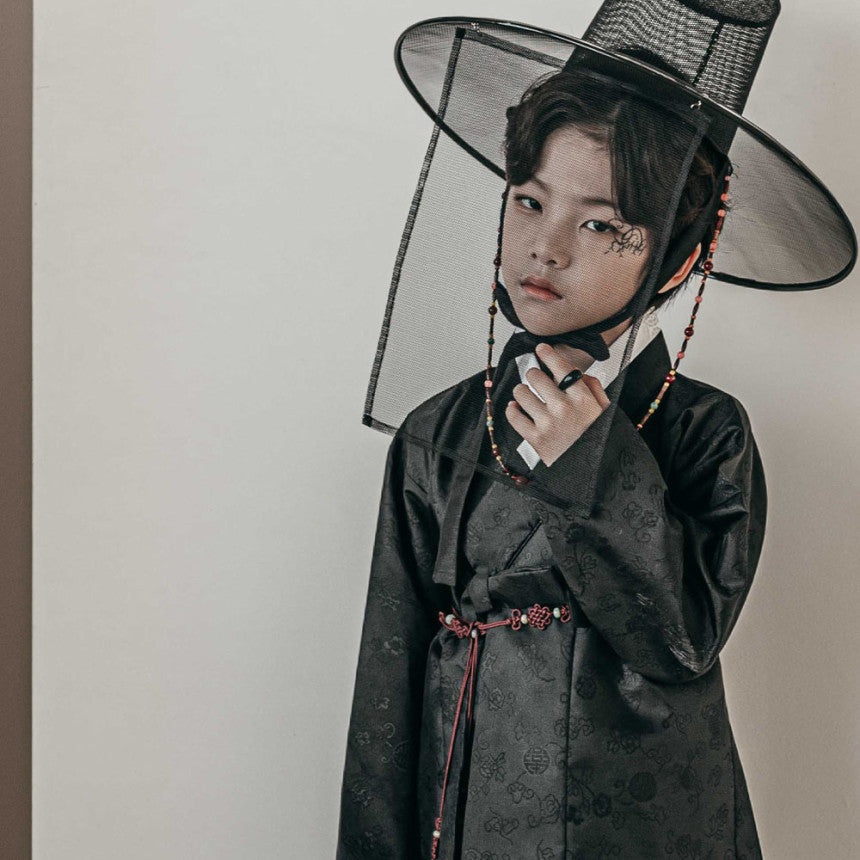 Black Jeoseung Saja Hanbok (1-12YR)