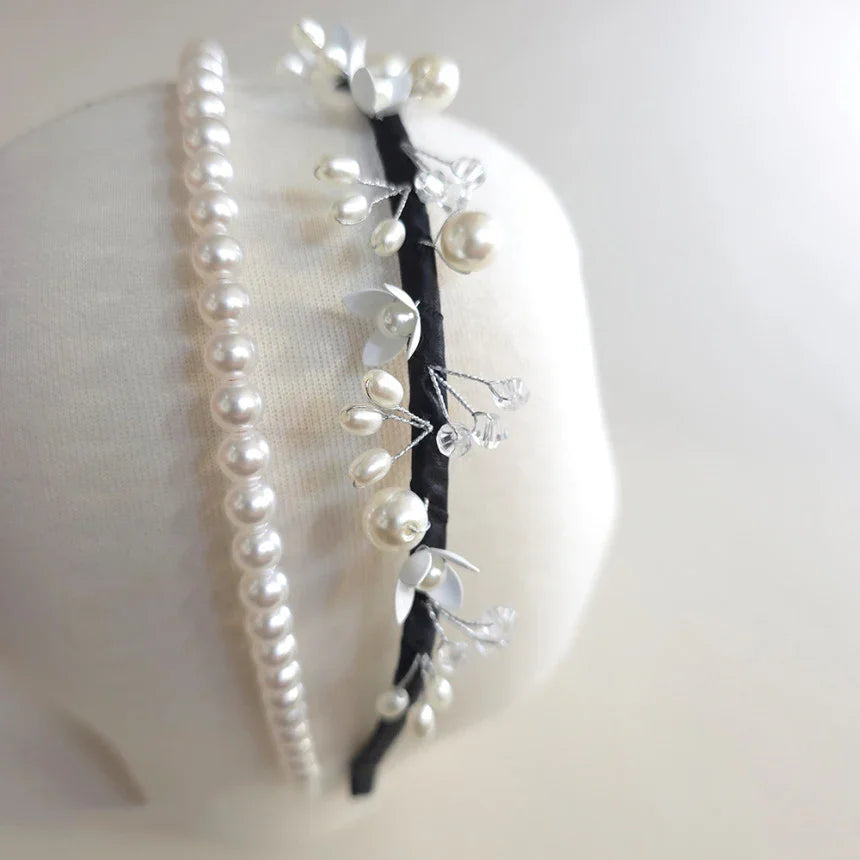 Classic Pearl Headband - Native Korean