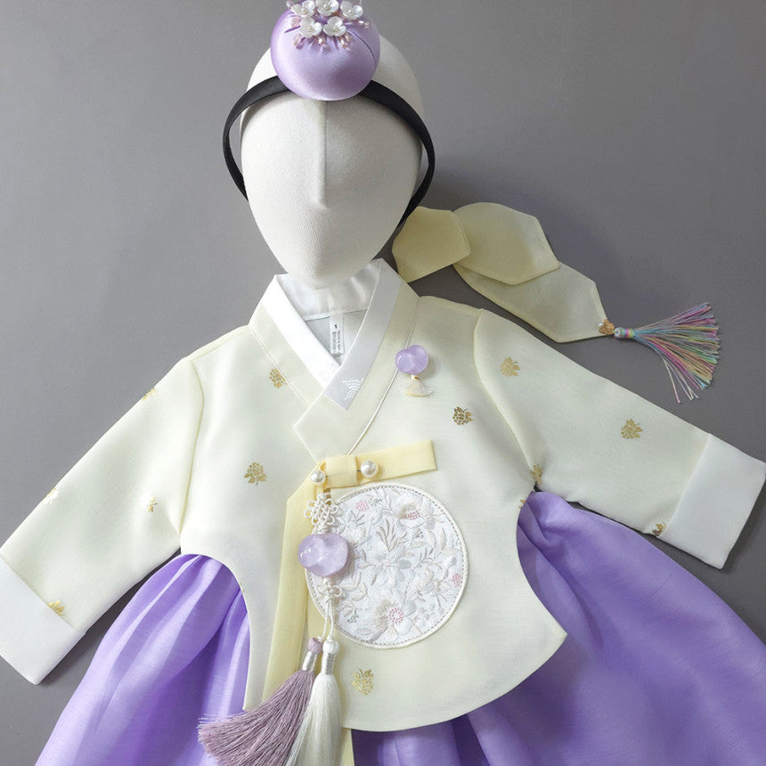 Yebon Yellow Red Girl Hanbok (1-8YR)