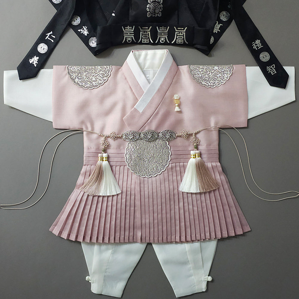 Sungkoon Pleated Sky Boy Hanbok (100D-10YR)