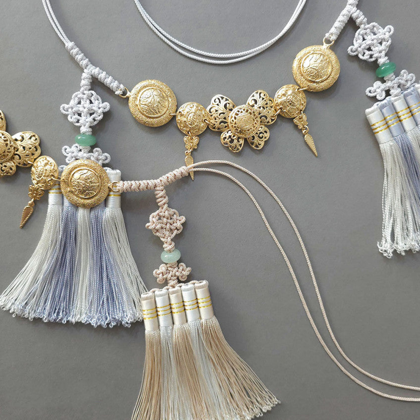 Gold Medal Tassel Belt