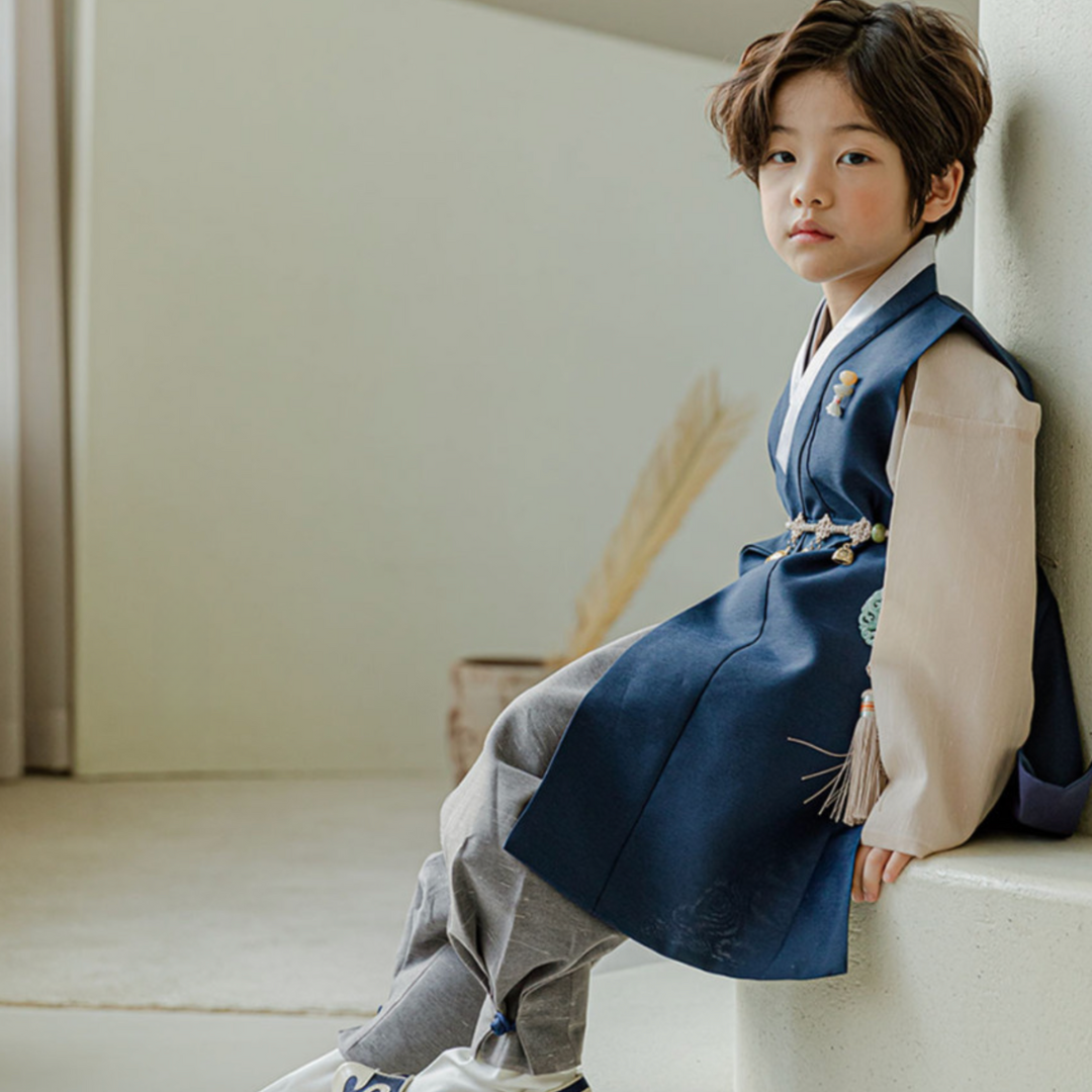 [Size 100] Jeongkyung Boy Hanbok