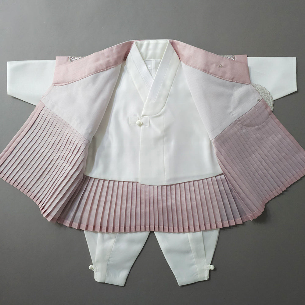 Sungkoon Pleated Sky Boy Hanbok (100D-10YR)