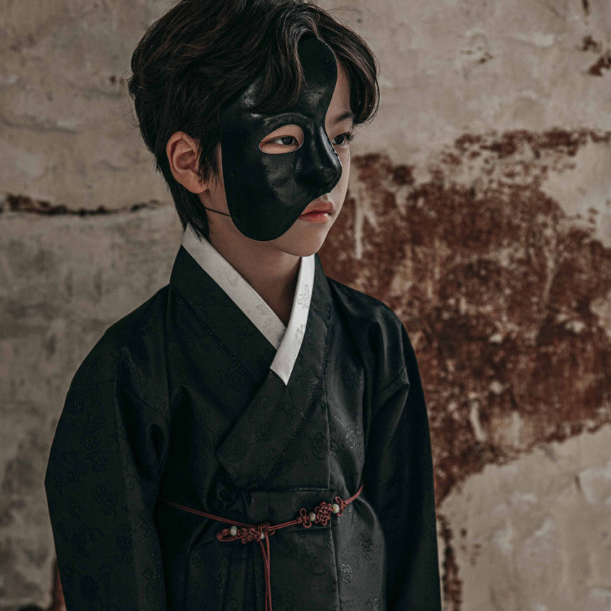 Black Jeoseung Saja Hanbok (1-12YR)