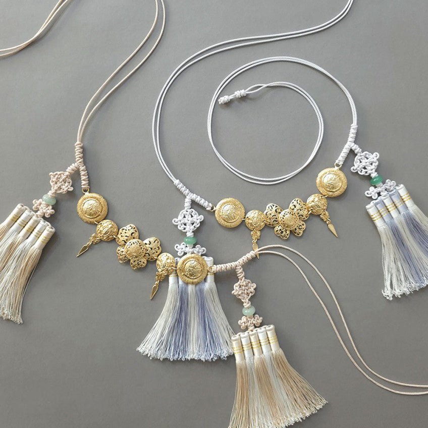 Gold Medal Tassel Belt