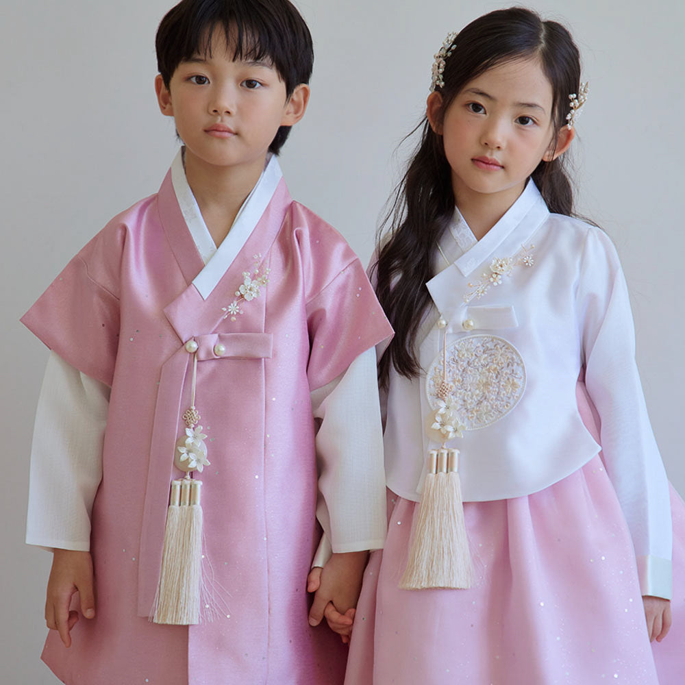 Pearl Pink Boy Hanbok (1-10YR)