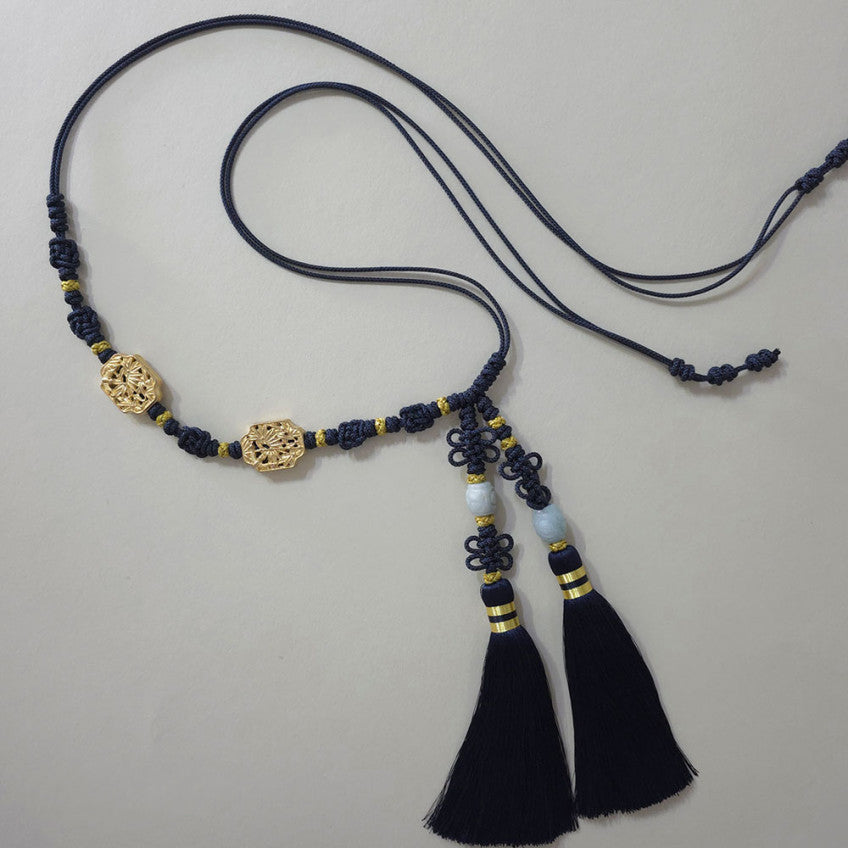 Bamboo Tassel Dol Belt