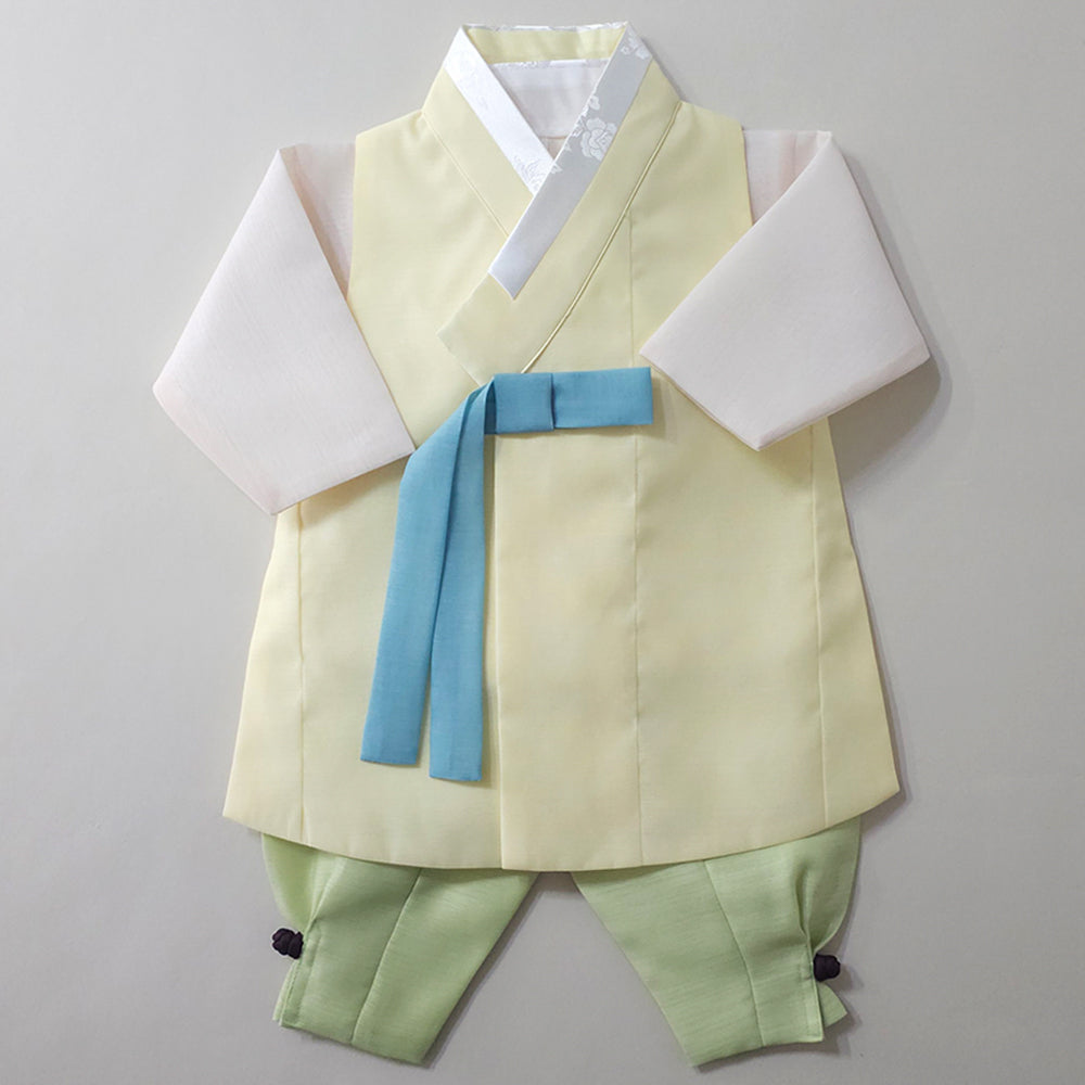 Rajoon Yellow Boy Hanbok (1-12YR)