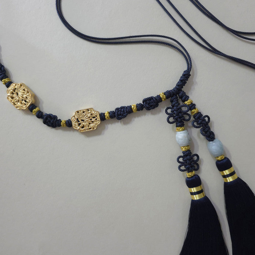 Bamboo Tassel Dol Belt