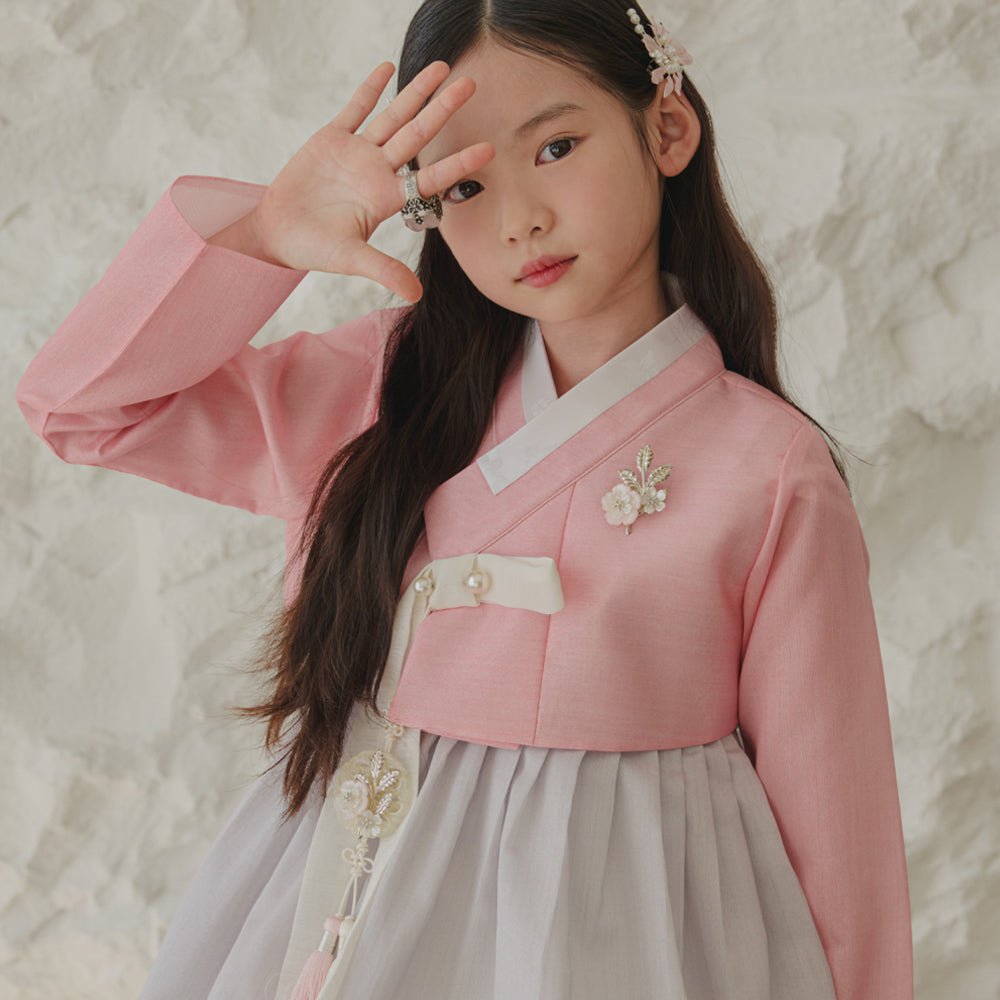 Joohee Pink Girl Hanbok (1-11YR)