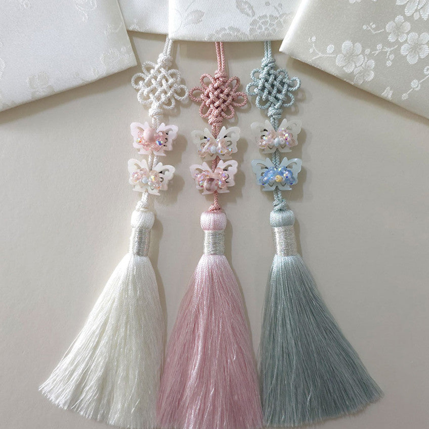 Crystal Butterfly Norigae