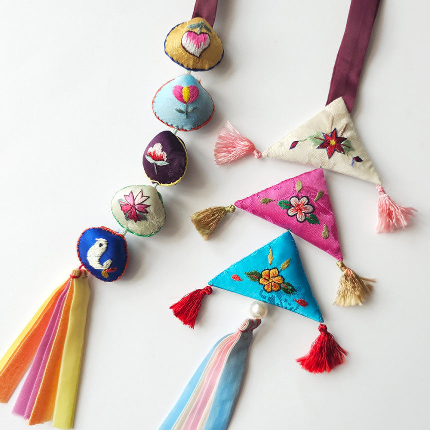 Traditional Embroidered Norigae