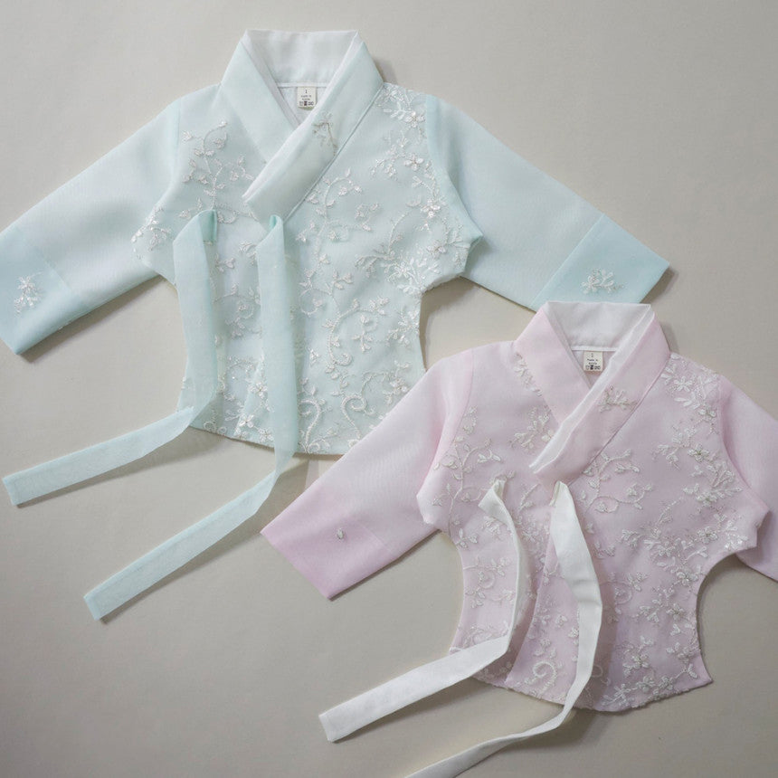 Paige Pink Girl Dress Hanbok