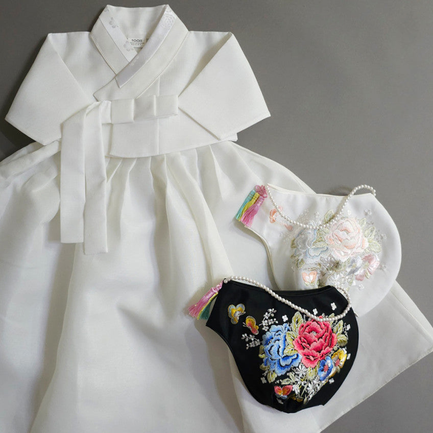 Floral Embroidered Jobawi (2 Colors - XS, S, M)