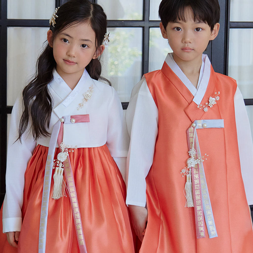 Eunkyo Coral Vest Boy Hanbok (1-12YR)