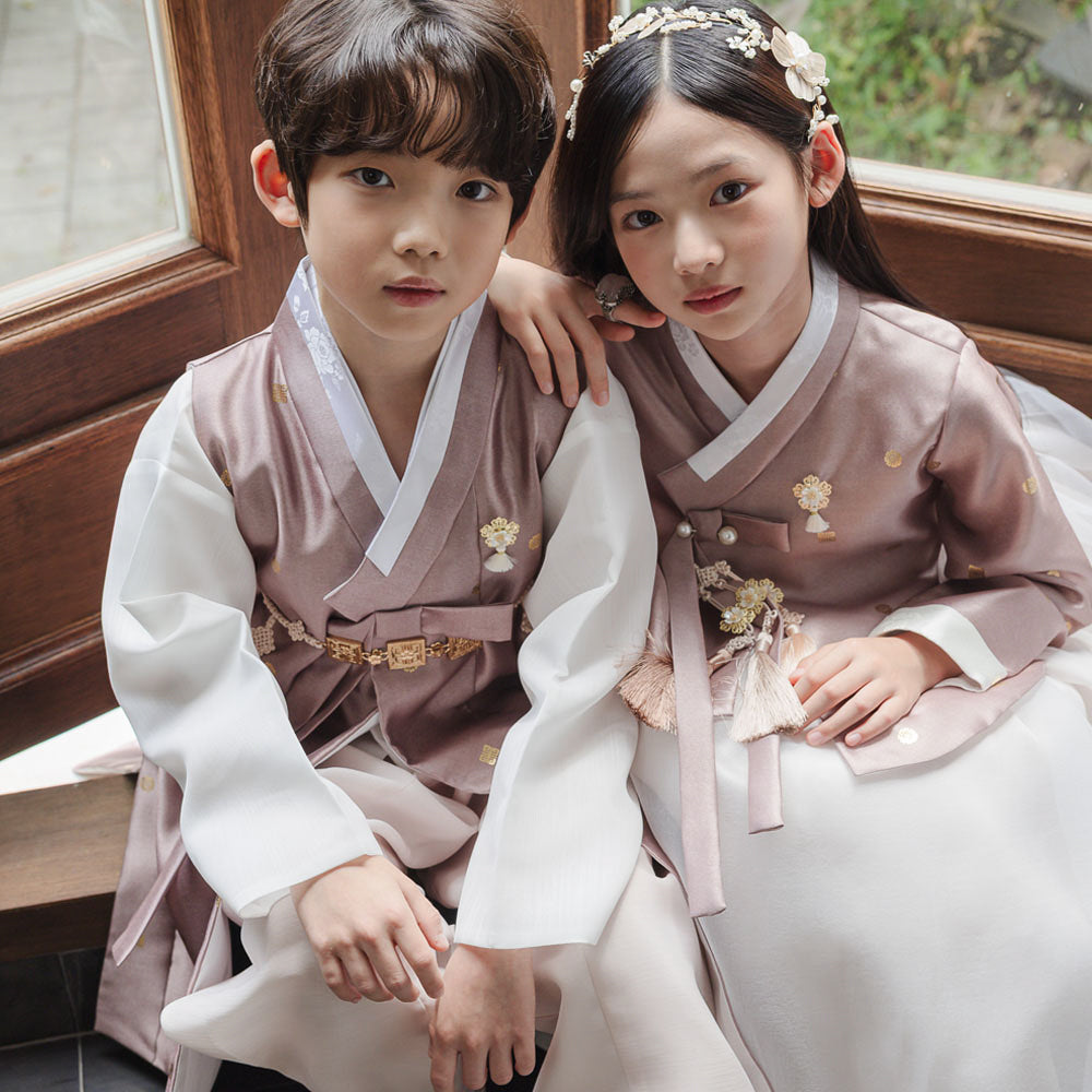 Dowon Brwon Boy Hanbok (1-12YR)