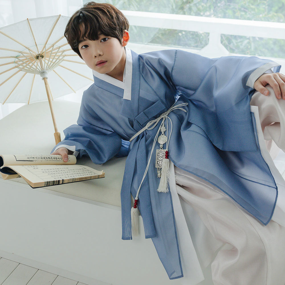 Gunyun Sky Dopo Boy Hanbok (4-10YR)
