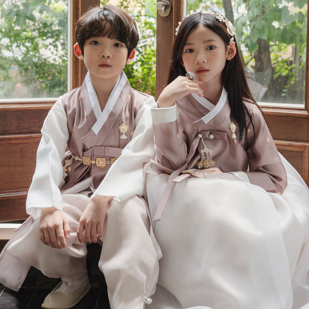 Dowon Brwon Boy Hanbok (1-12YR)