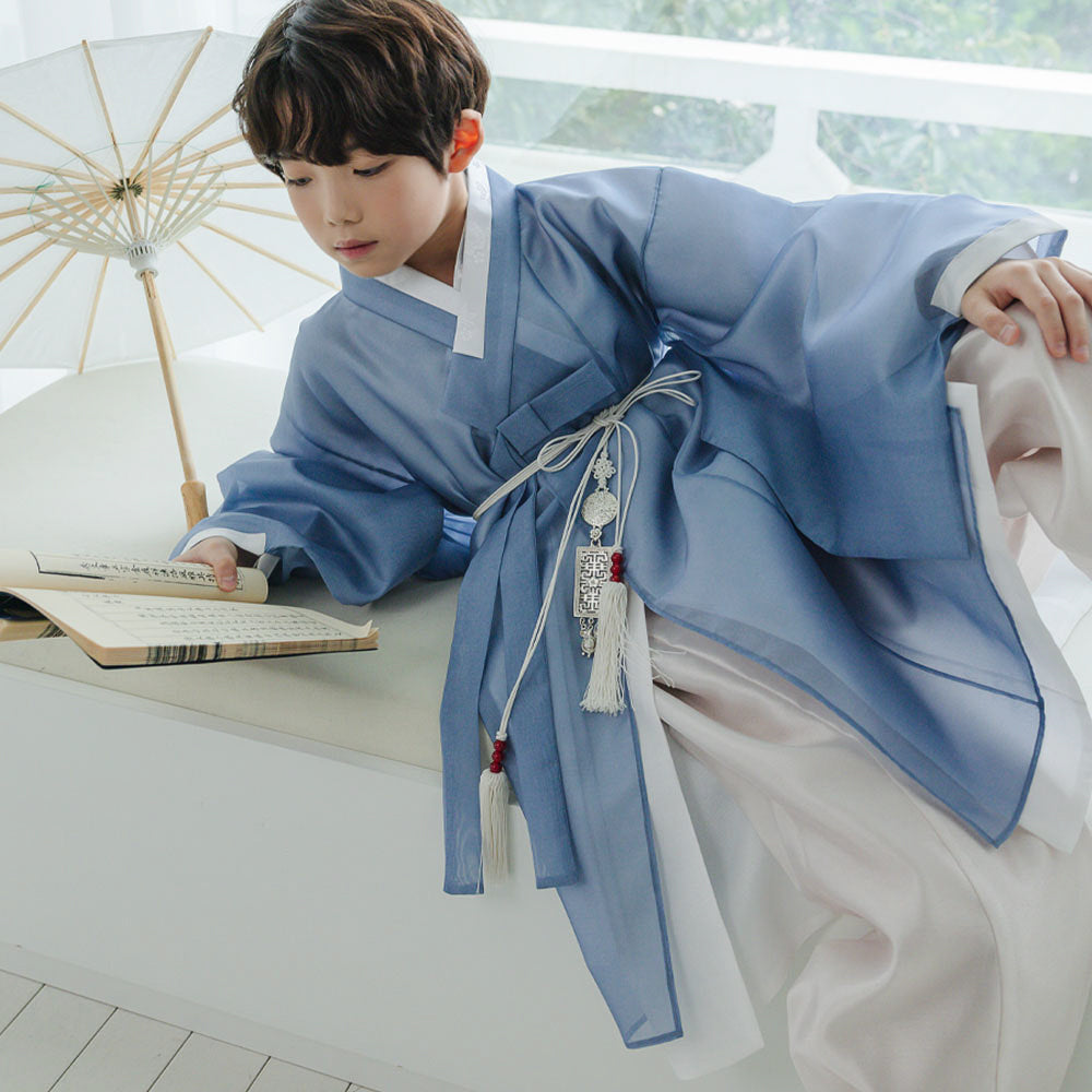 Gunyun Sky Dopo Boy Hanbok (4-10YR)