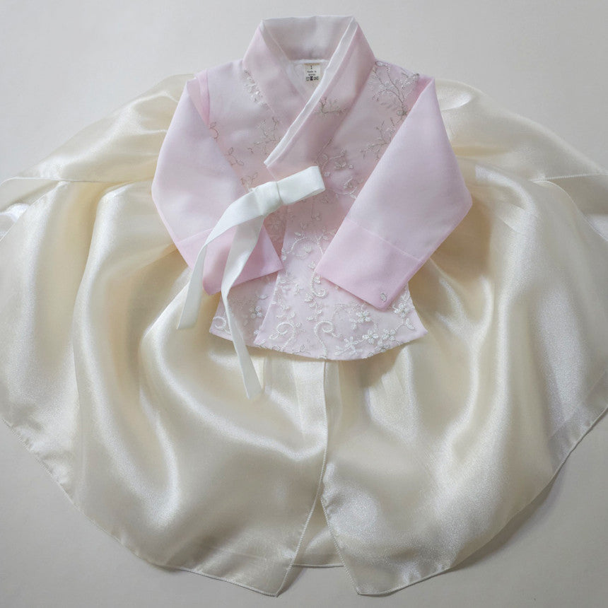 Paige Yellow Girl Dress Hanbok