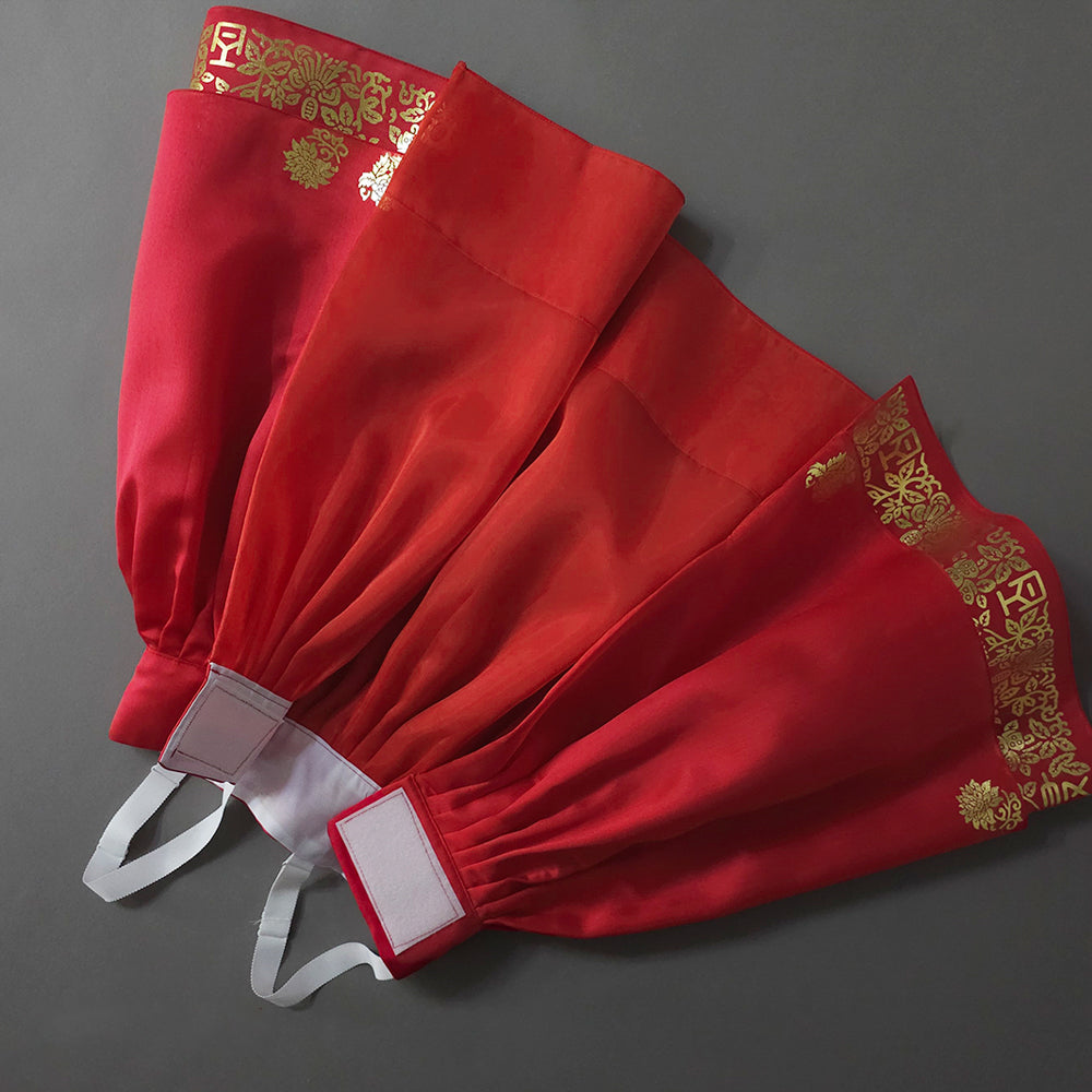 Moorin Red Skirt Girl Hanbok (1-12YR)