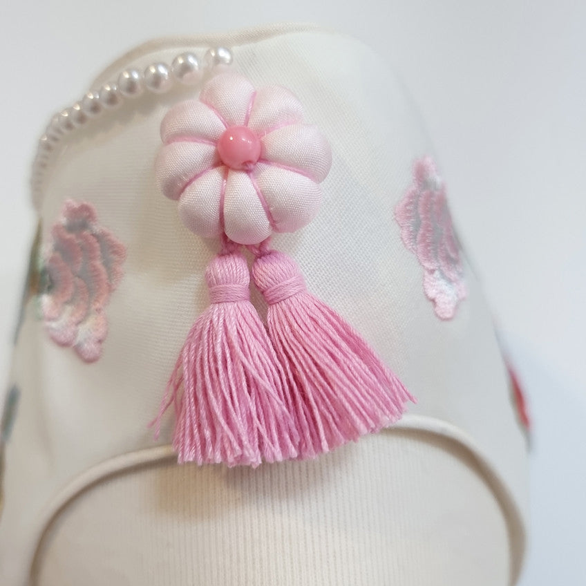 Pumpkin Tassel Embroidery Jobawi (2 Colors - XS, S)