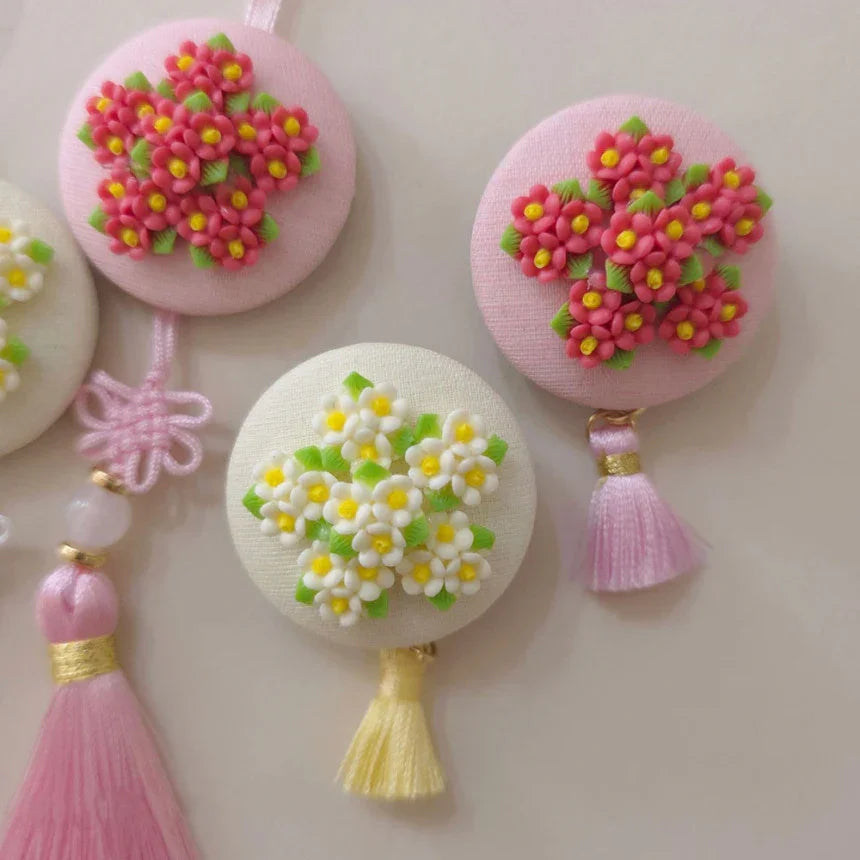 Sweet Hydrangea Brooch