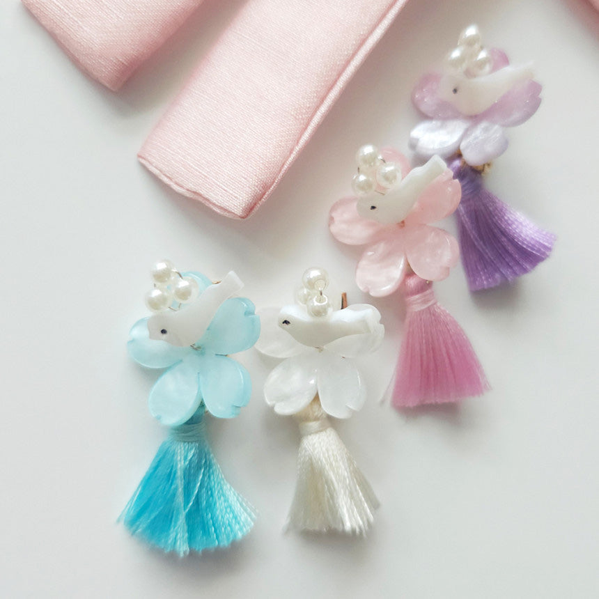 Bird Blossom Brooch