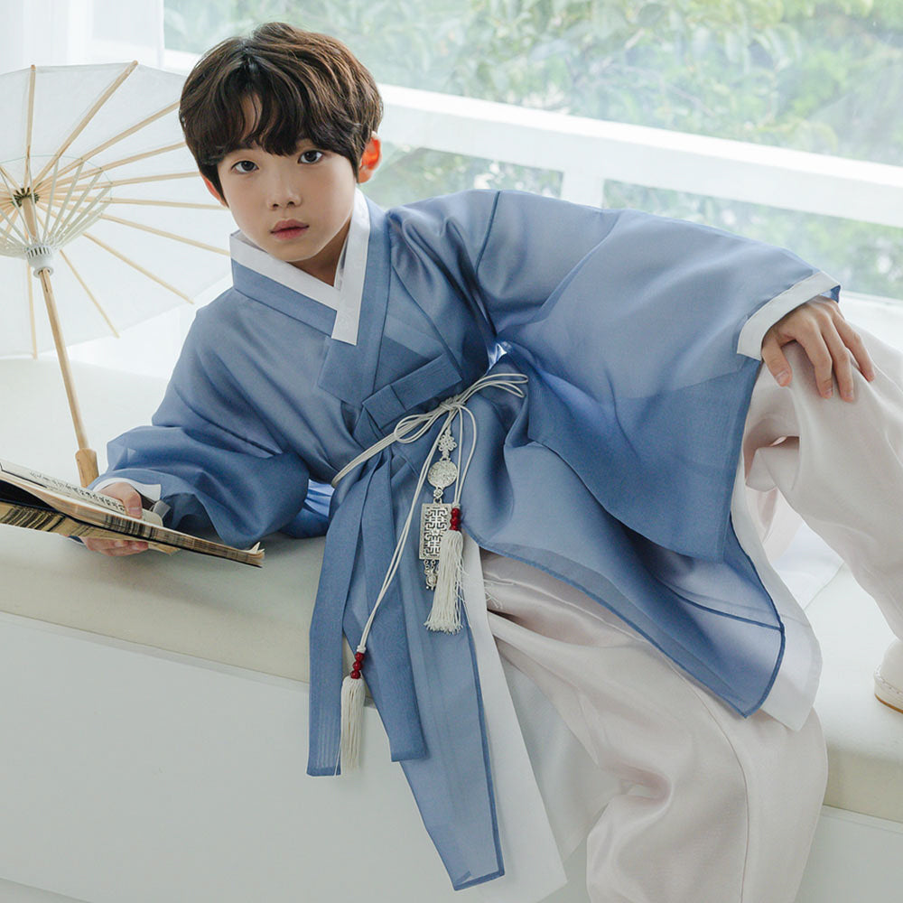 Gunyun Sky Dopo Boy Hanbok (4-10YR)