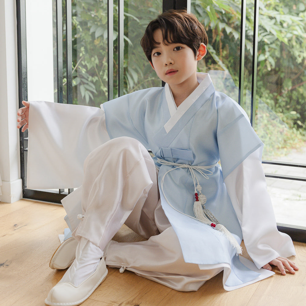 Gunyun Sky Dopo Boy Hanbok (4-10YR)
