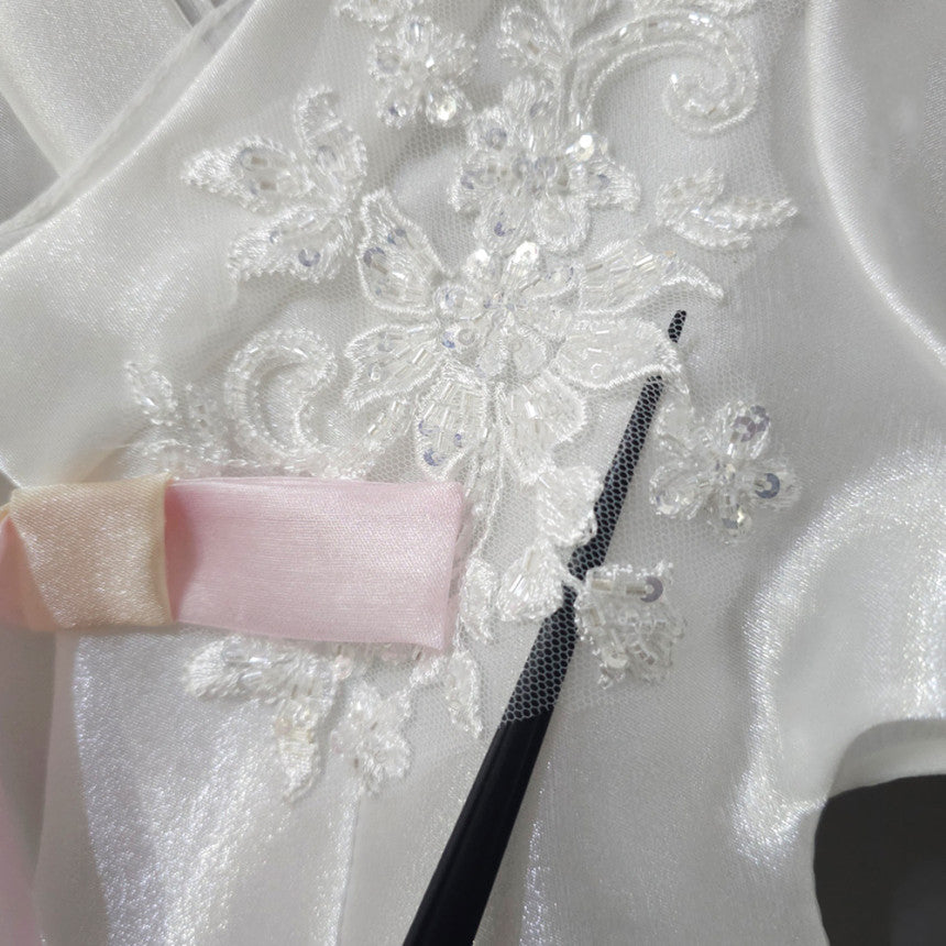 Hazel Embroidered Dress Girl Hanbok
