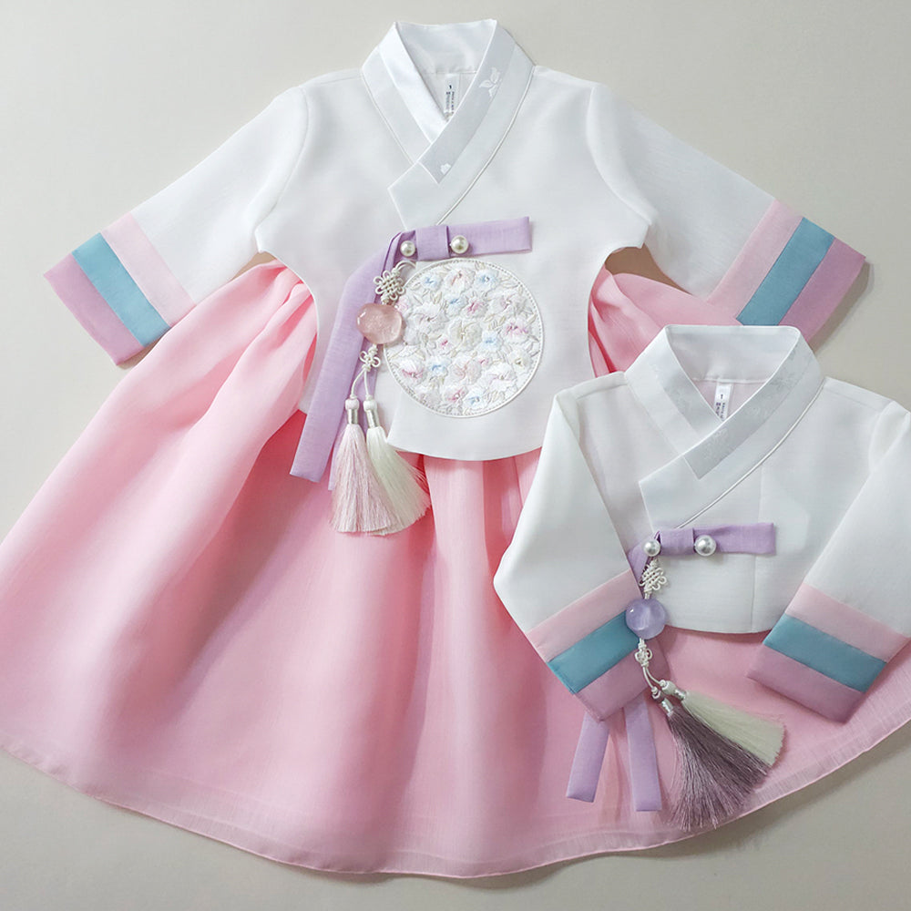 Ramy Pink Girl Hanbok (1-12YR)