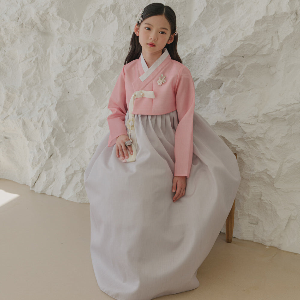 Joohee Pink Girl Hanbok (1-11YR)