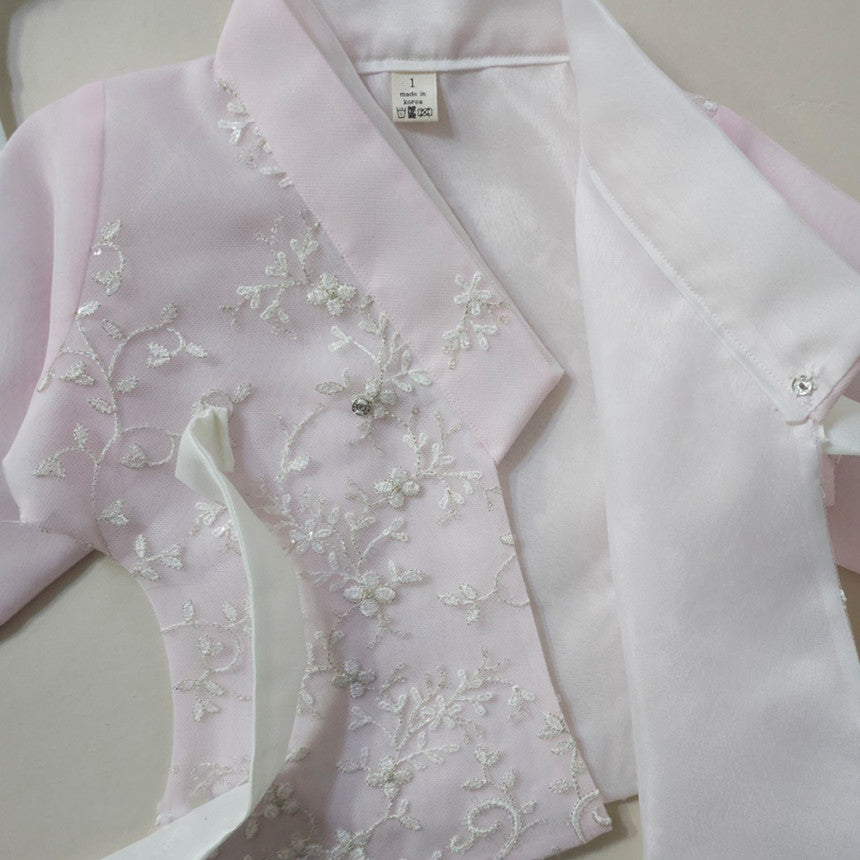 Paige Pink Girl Dress Hanbok