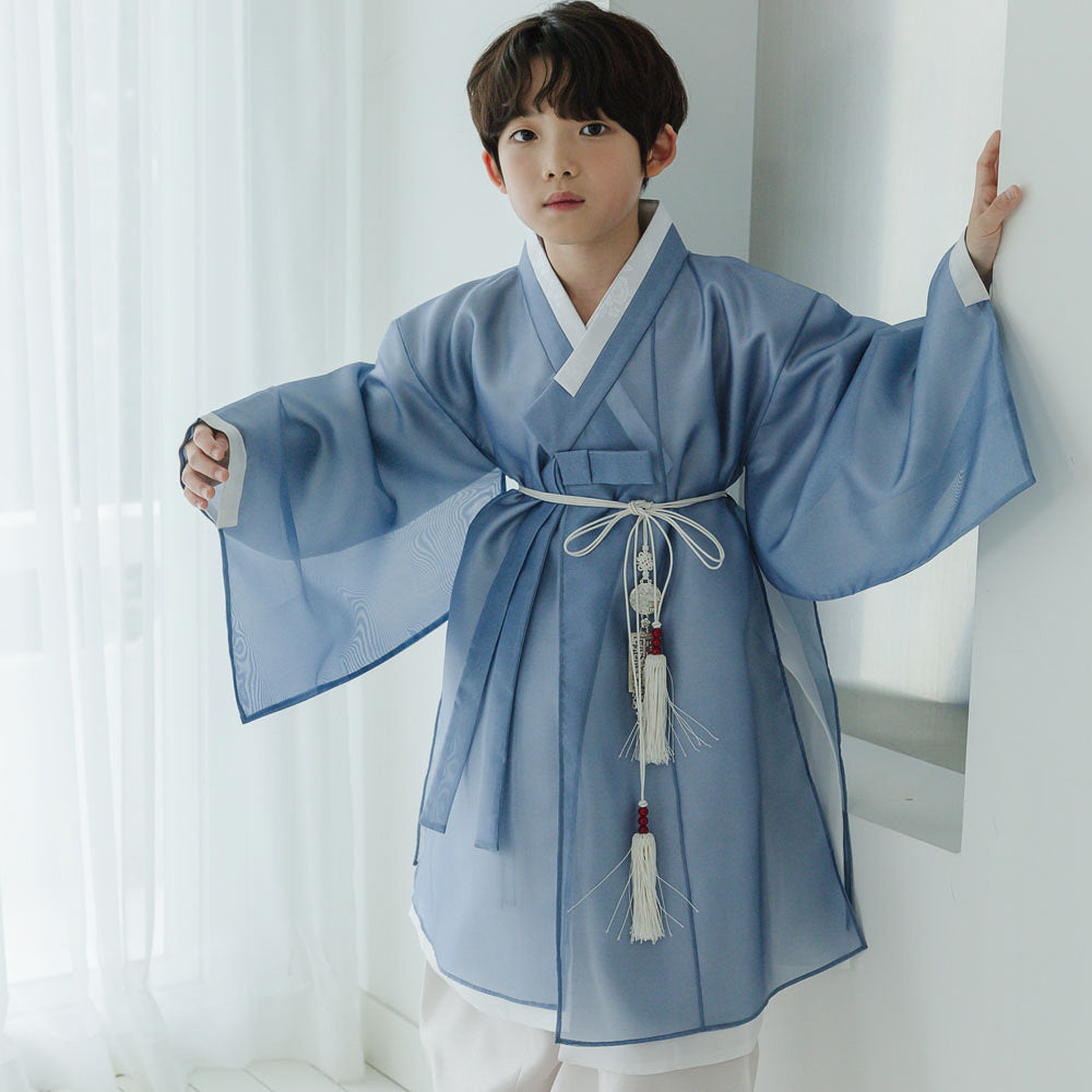 Gunyun Sky Dopo Boy Hanbok (4-10YR)