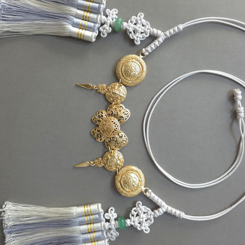 Gold Medal Tassel Belt